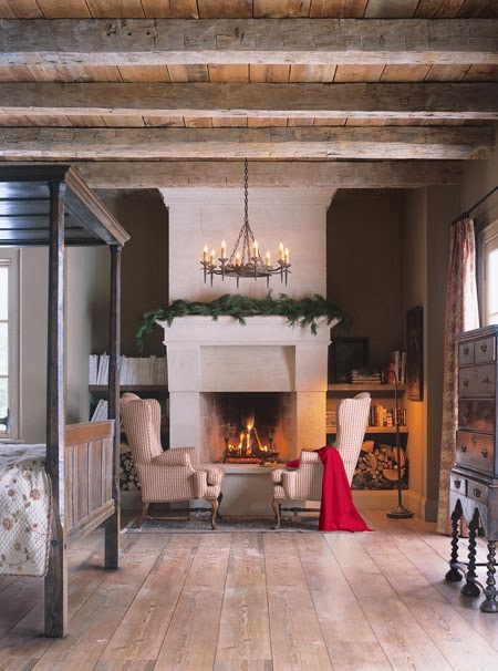 Beautified rooms with Limestone Fireplaces